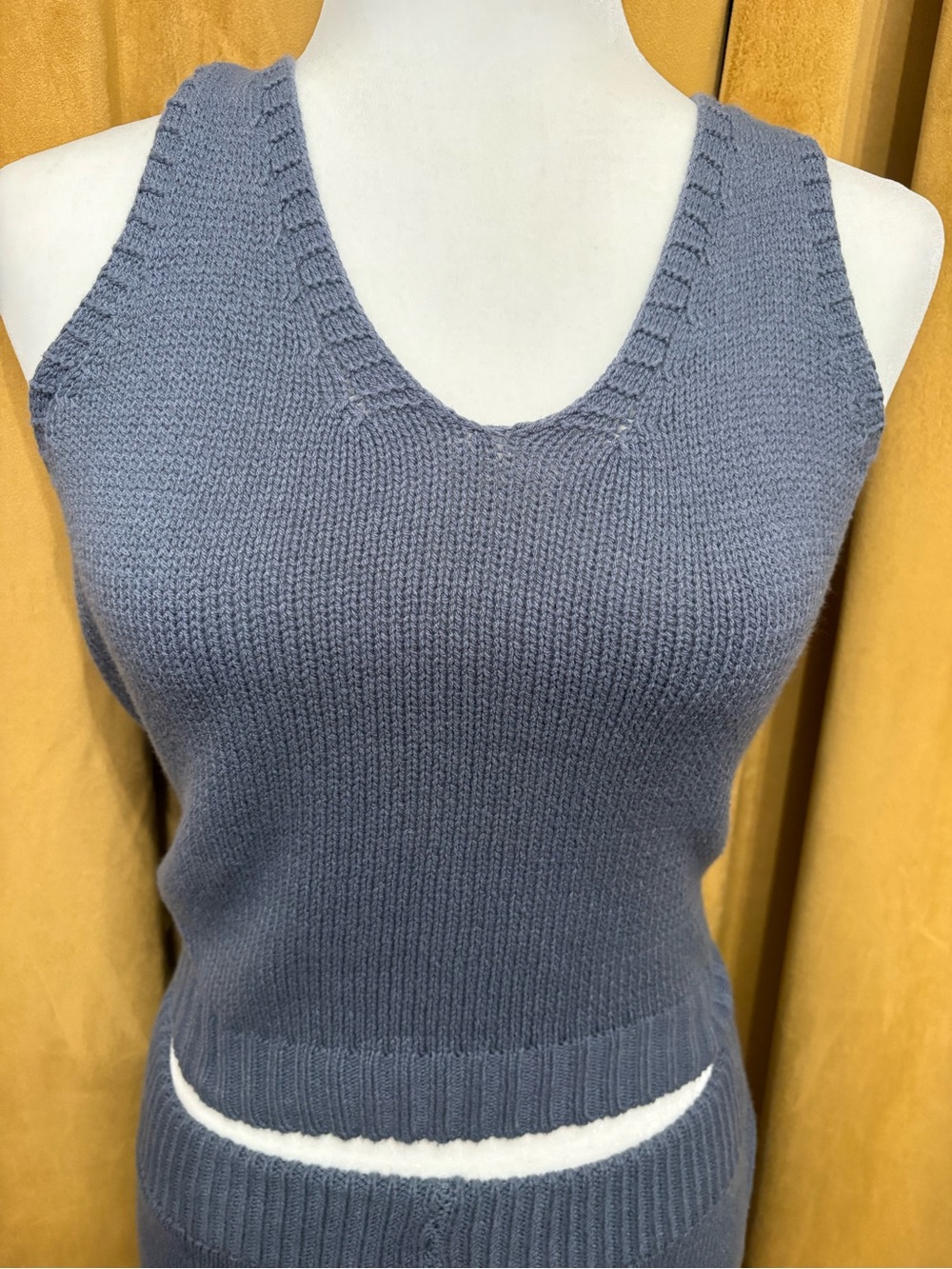 Sincerely Jules Knit Tank and matching Pants in Slate Blue